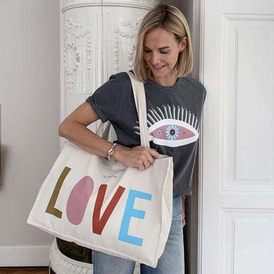 The colorful crew Shopper "Love"