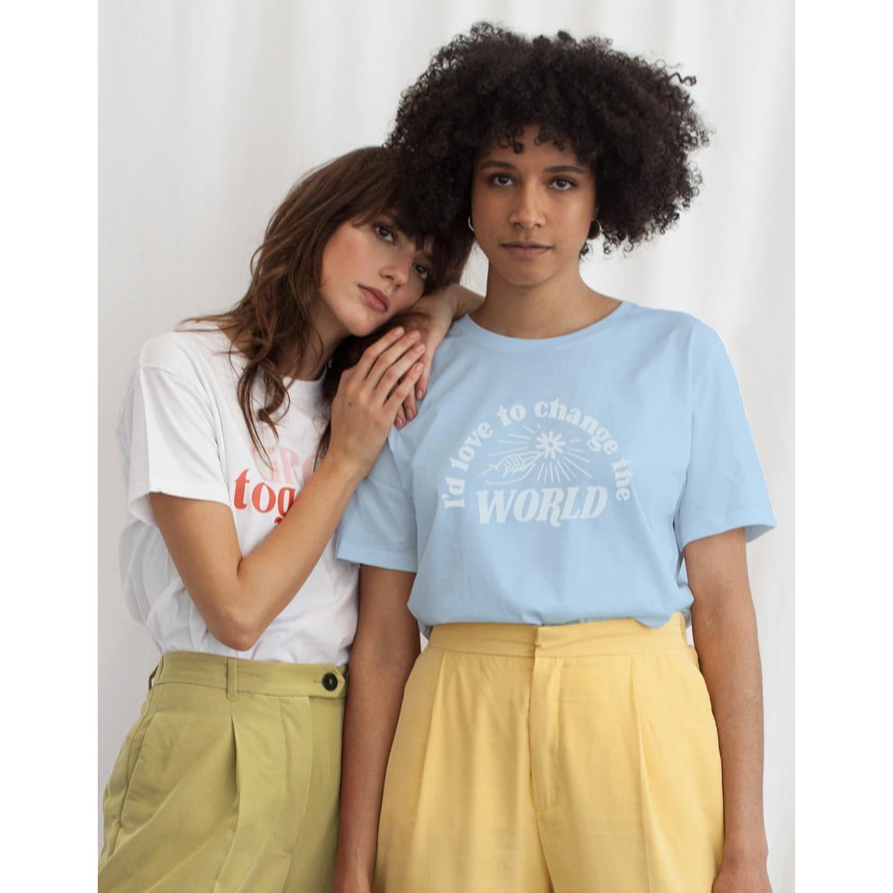 ADIEU CLICHÉ T-Shirt "Change the World"