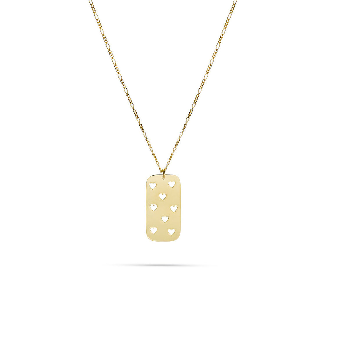 Jukserei Halskette "Heart" Gold Länge: 50 cm