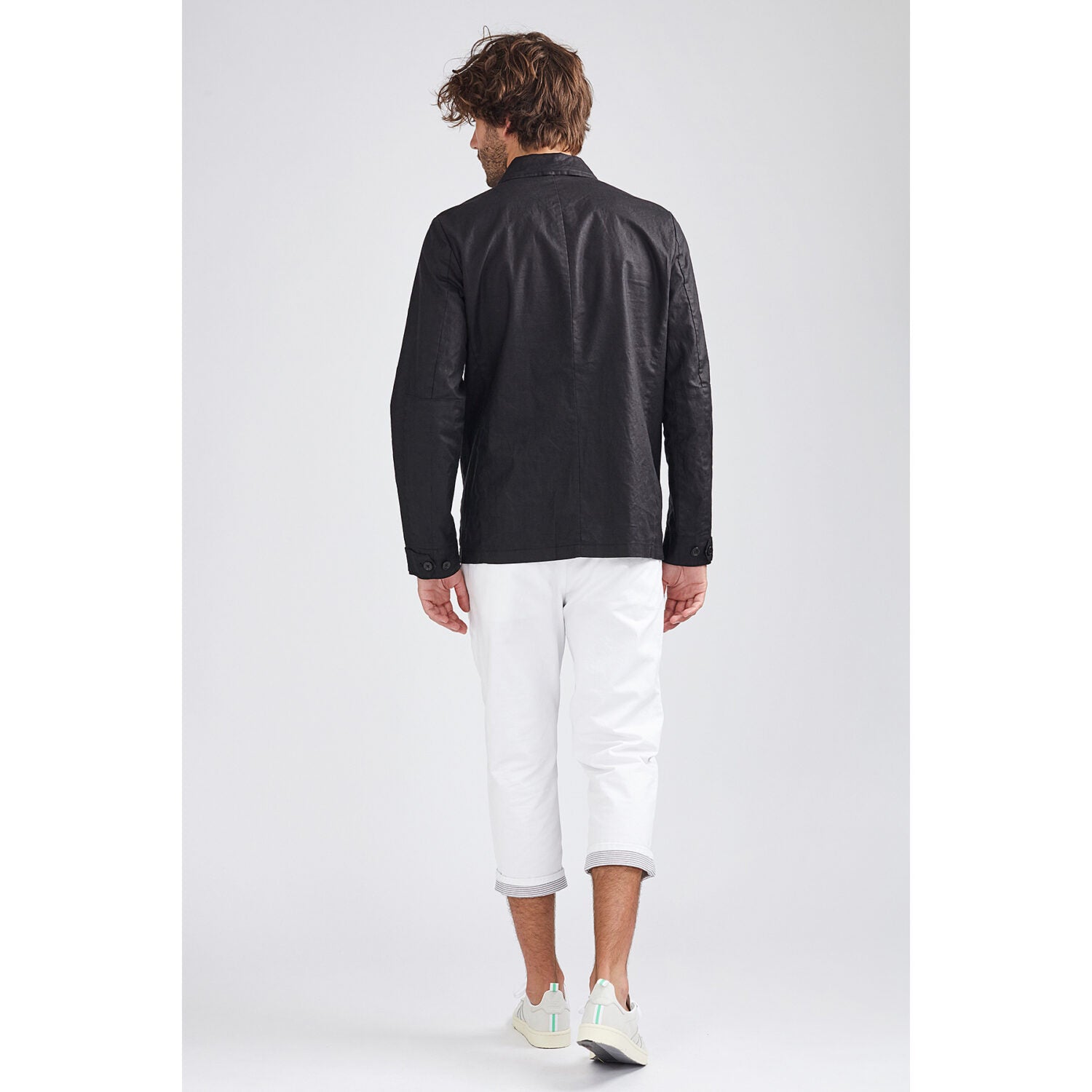 LangerChen Jacke "Harrisson" black - Dritte Wahl