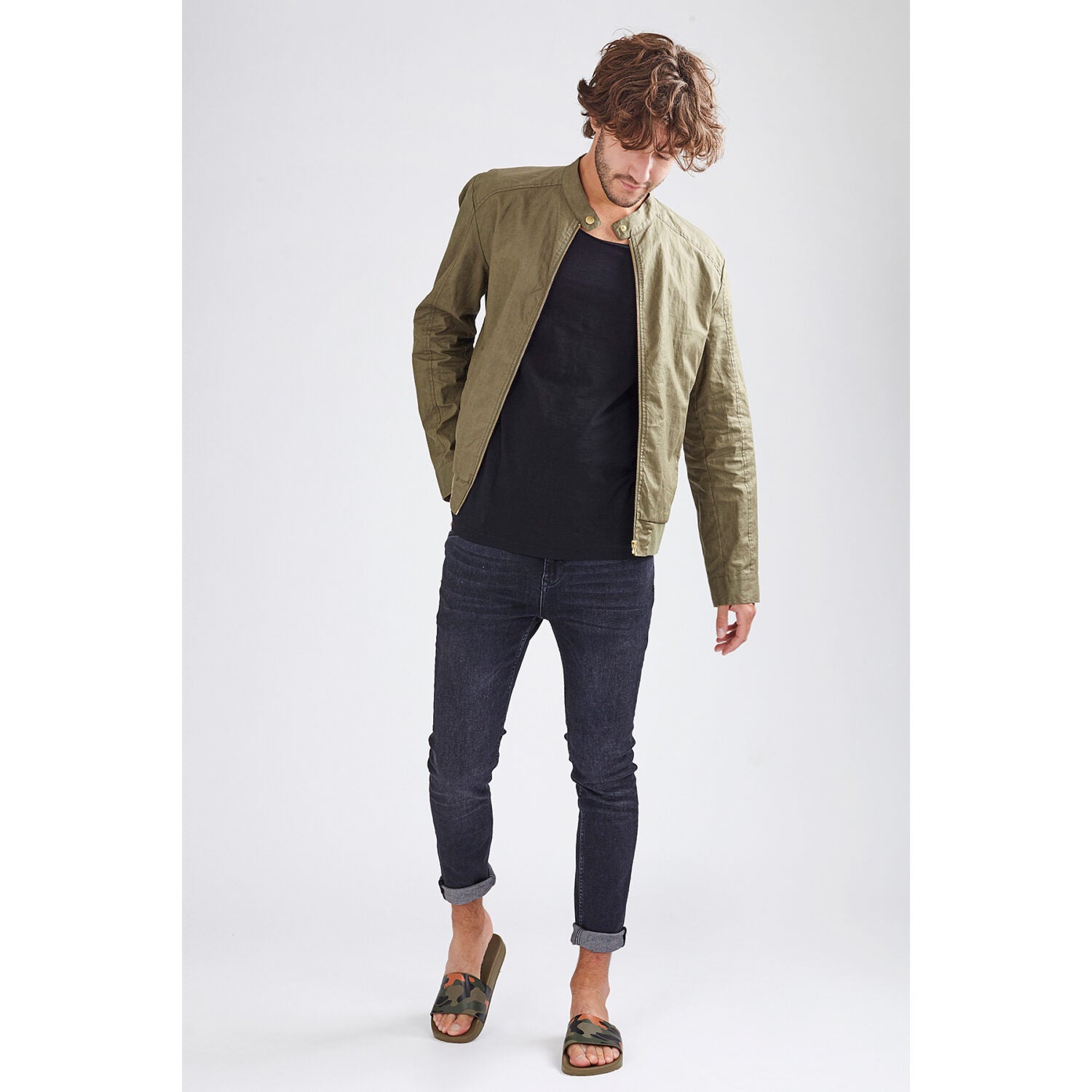 LangerChen Jacke "Rockford" military