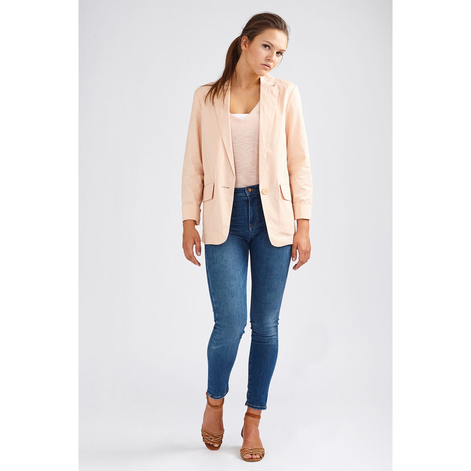 LangerChen Jacke "Rose" powder