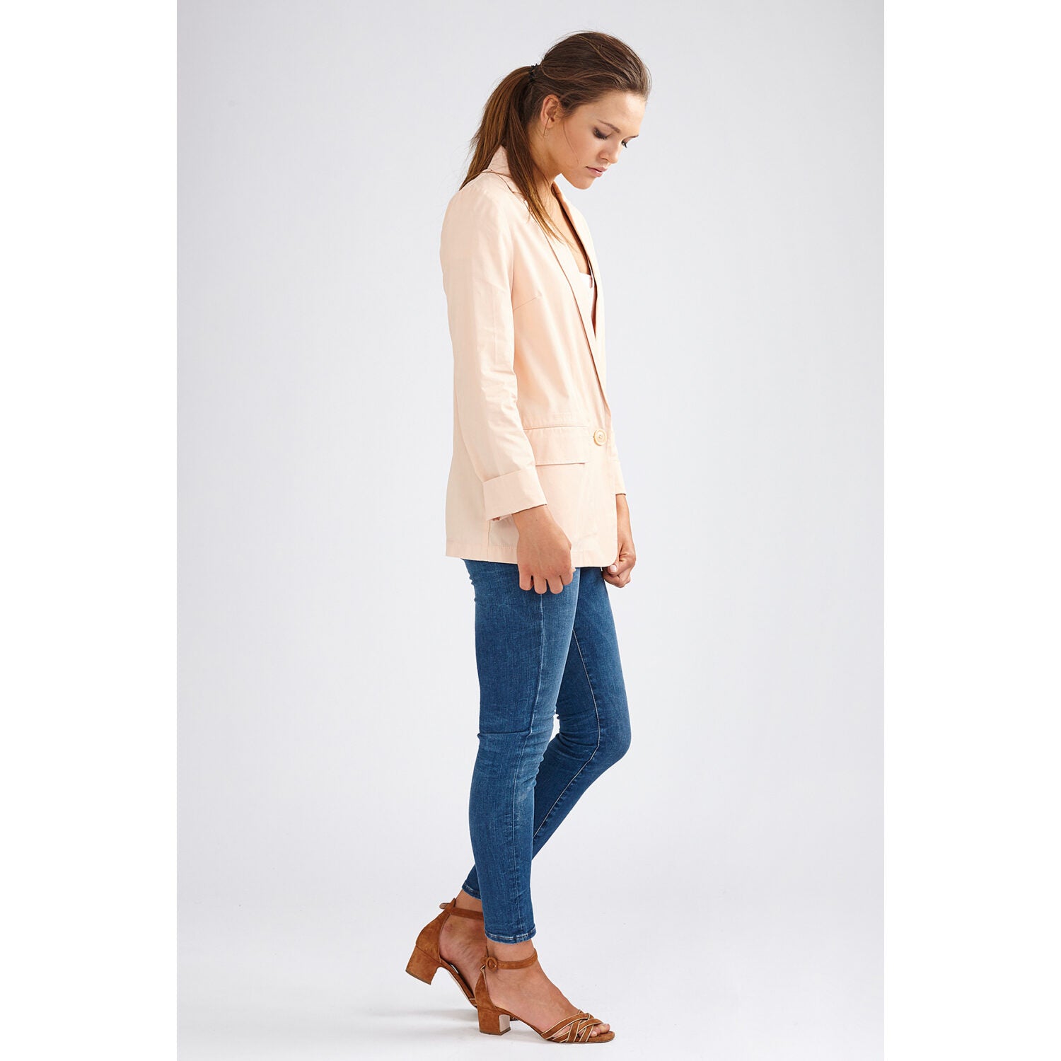 LangerChen Jacke "Rose" powder