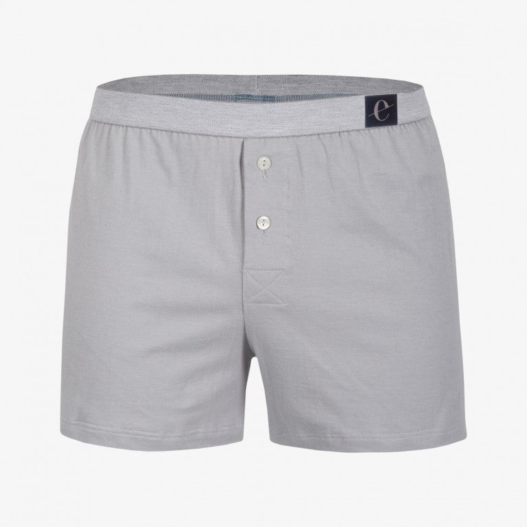 erlich textil weite Boxershort "Karl" Steingrau