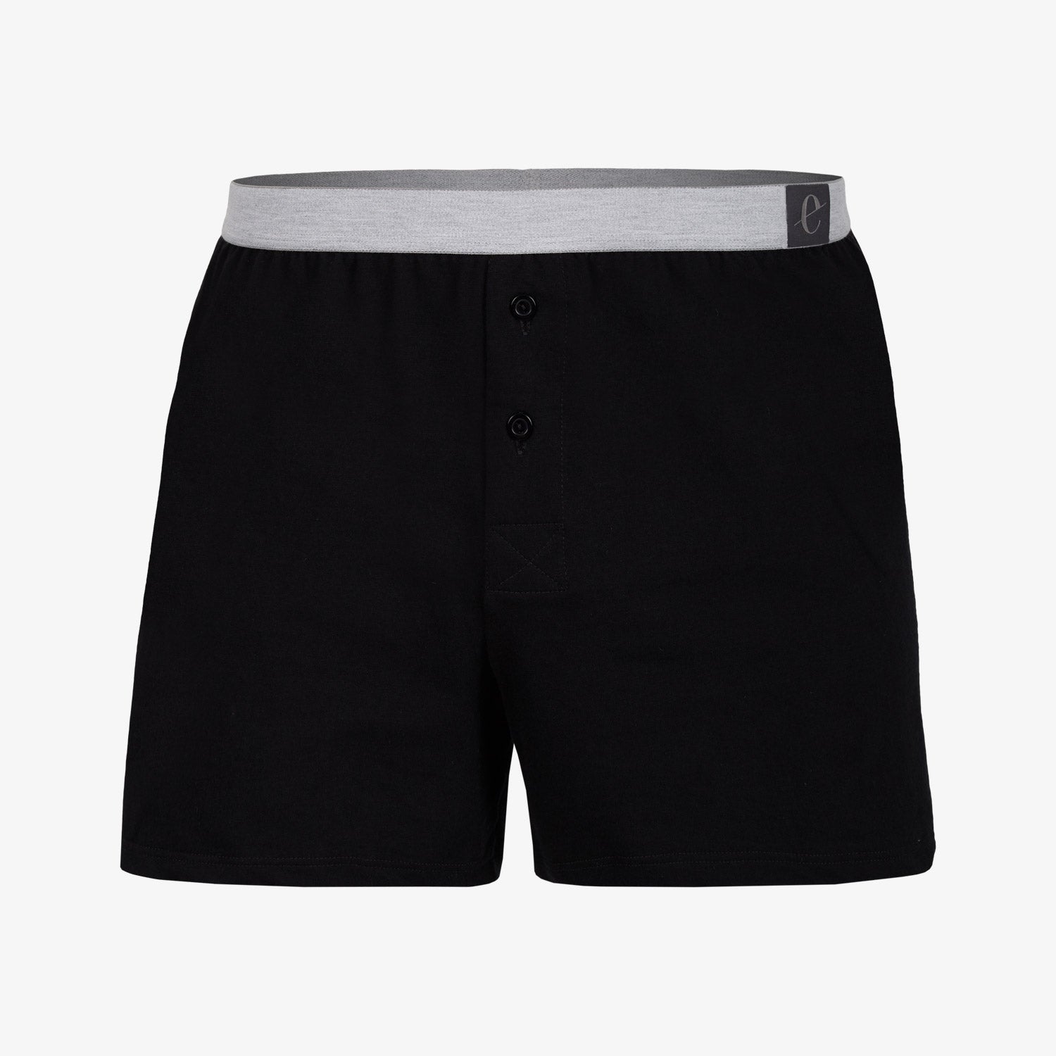 erlich textil weite Boxershort "Karl" Schwarz
