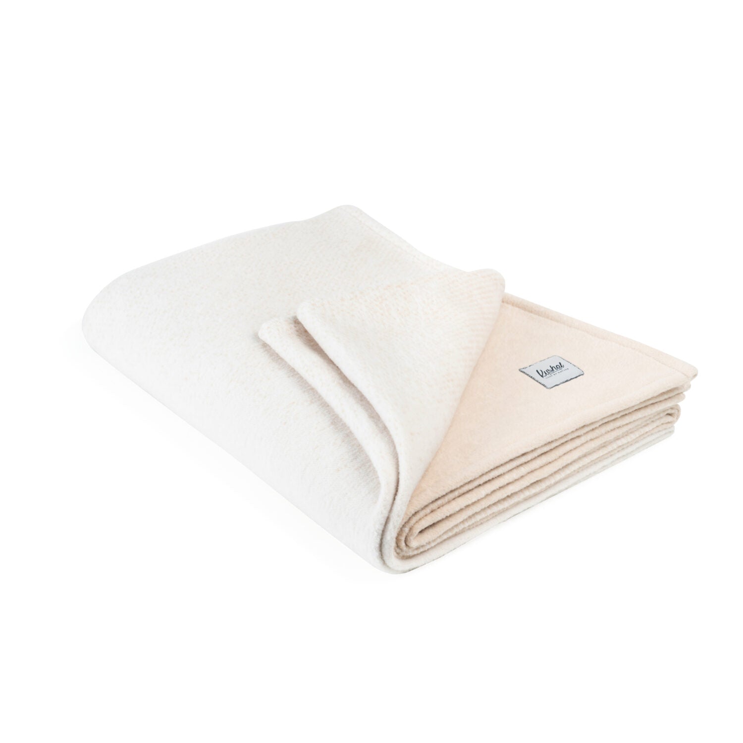 Kushel Decke "Wavy" Beige