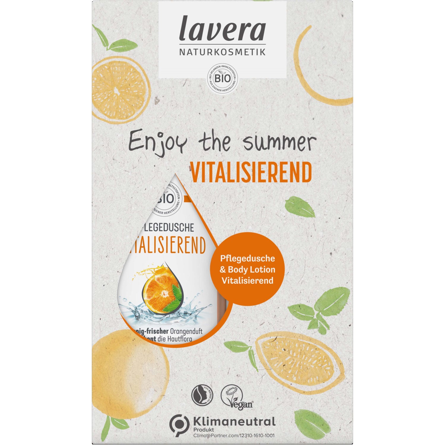 lavera Geschenkset "Enjoy the summer Vitalisierend" 450 ml