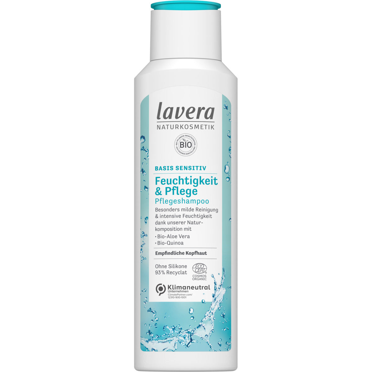 lavera Pflegeshampoo 250 ml Basis sensitiv Feuchtigkeit & Pflege 250 ml