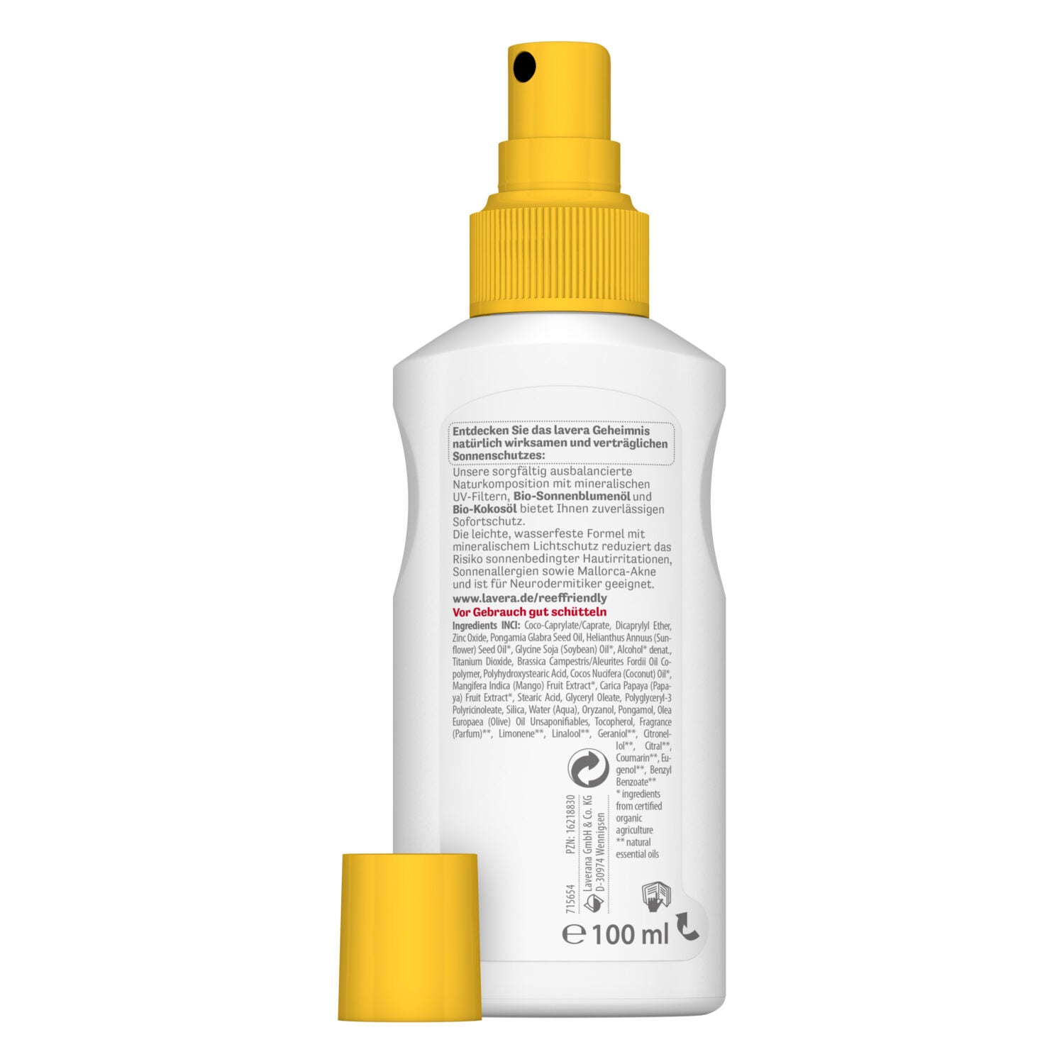 lavera Sensitiv Sonnenspray LSF 20