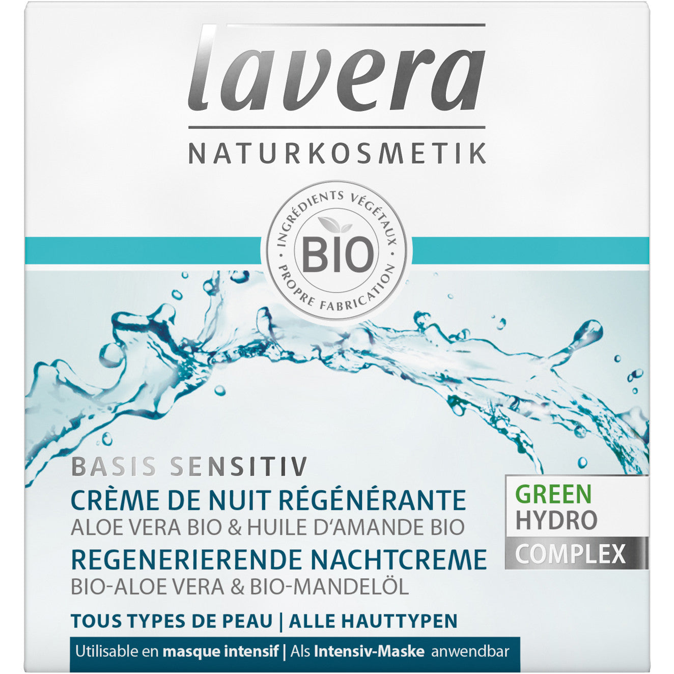 lavera "basis sensitiv" Regenerierende Nachtcreme