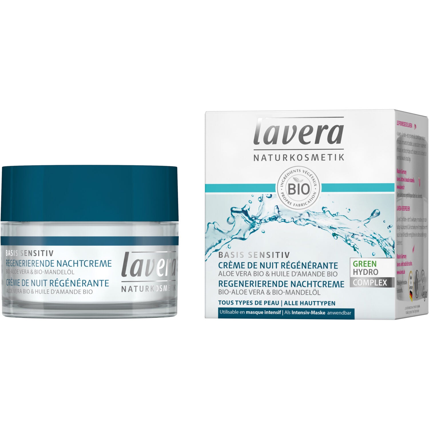 lavera "basis sensitiv" Regenerierende Nachtcreme