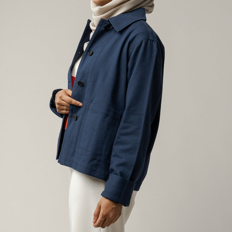 MELAWEAR Damen Workwear Twill-Jacke "MAALAI" - Dritte Wahl