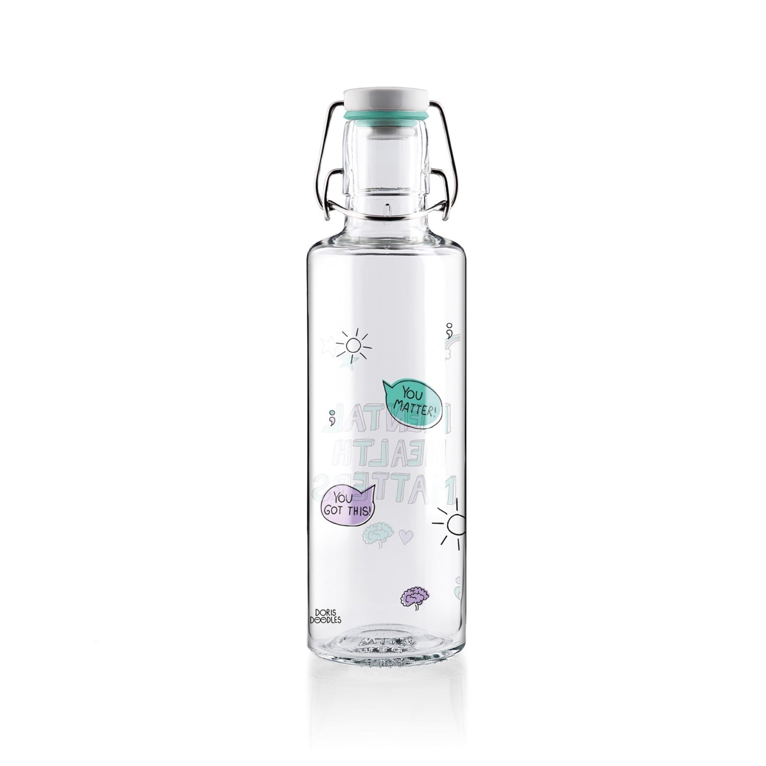 soulbottles 0,6l Glastrinkflasche "You Matter"