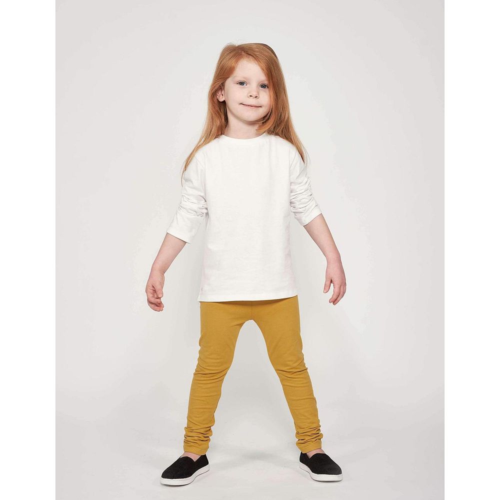 Orbasics Kinder Langarmshirt "Mighty Longsleeve" Cloud White - Dritte Wahl
