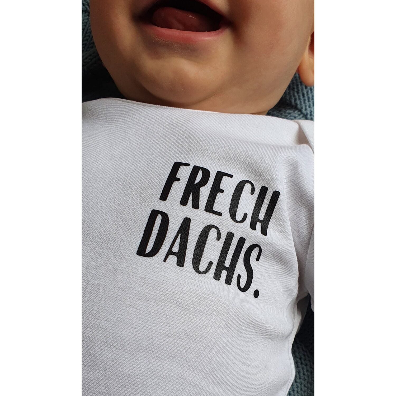 miniliebe Langarm Babybody "Frechdachs"