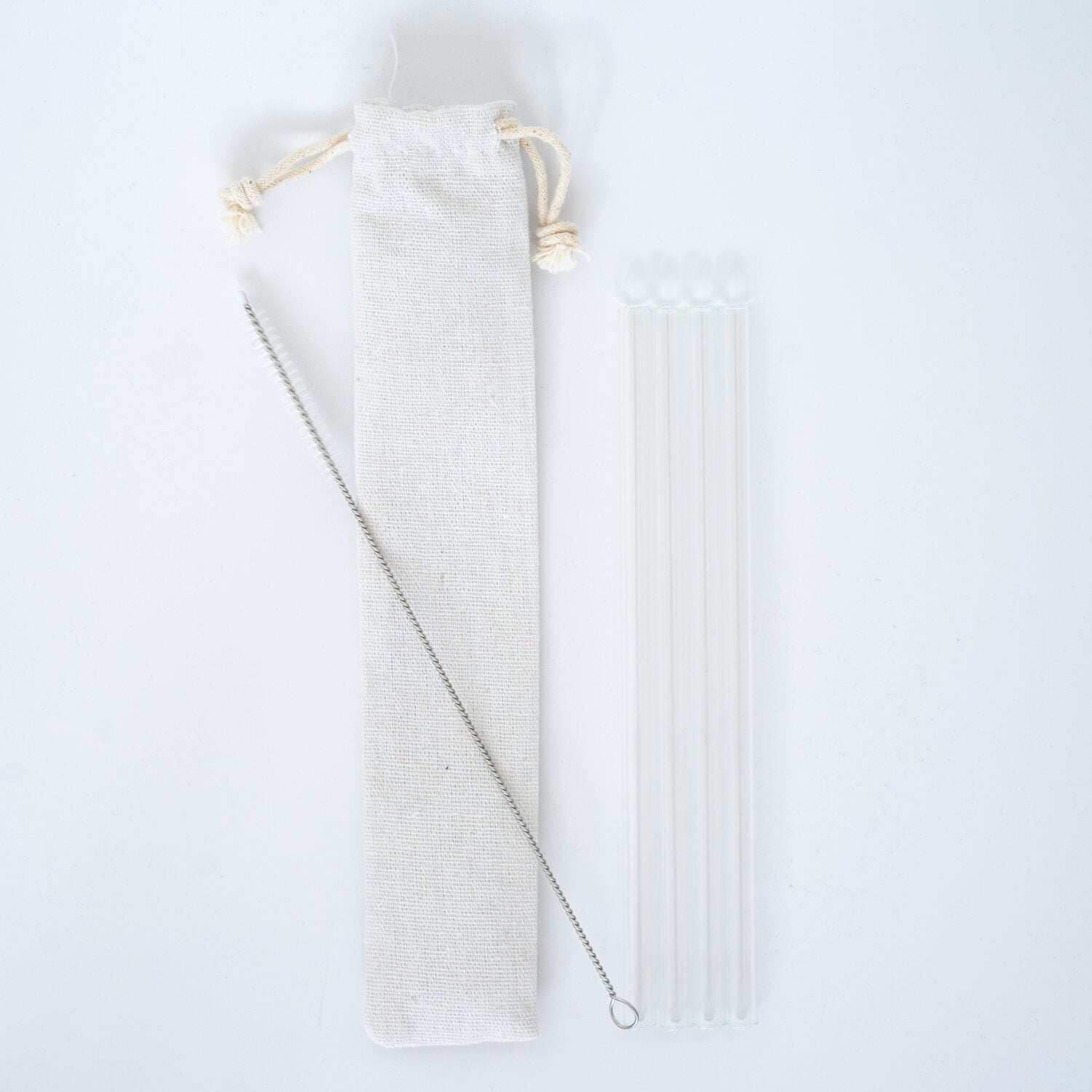 Naturewaves Trinkhalme aus Glas - Dritte Wahl 20 cm