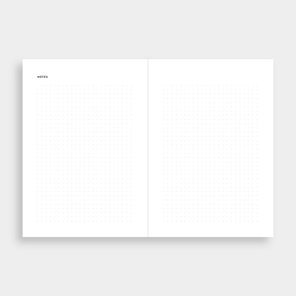 Navucko Hardcover Kalender-Planner (DIN A5) 2020 Typo - 2020