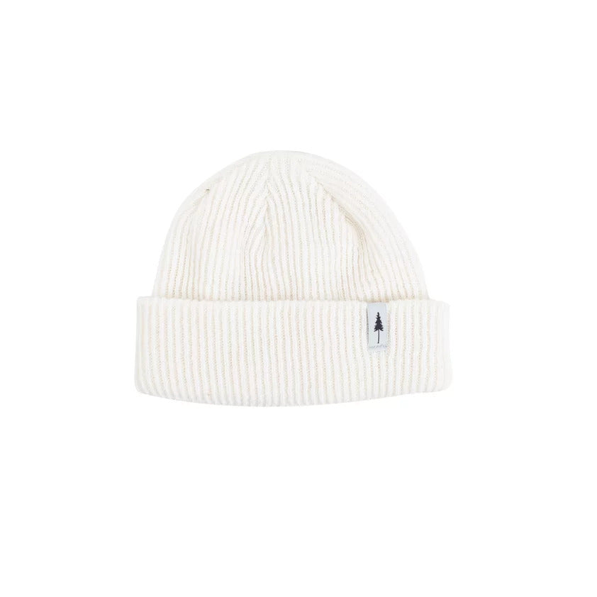 NIKIN Unisex Beanie Folded Polylana Ripped Shorty - White