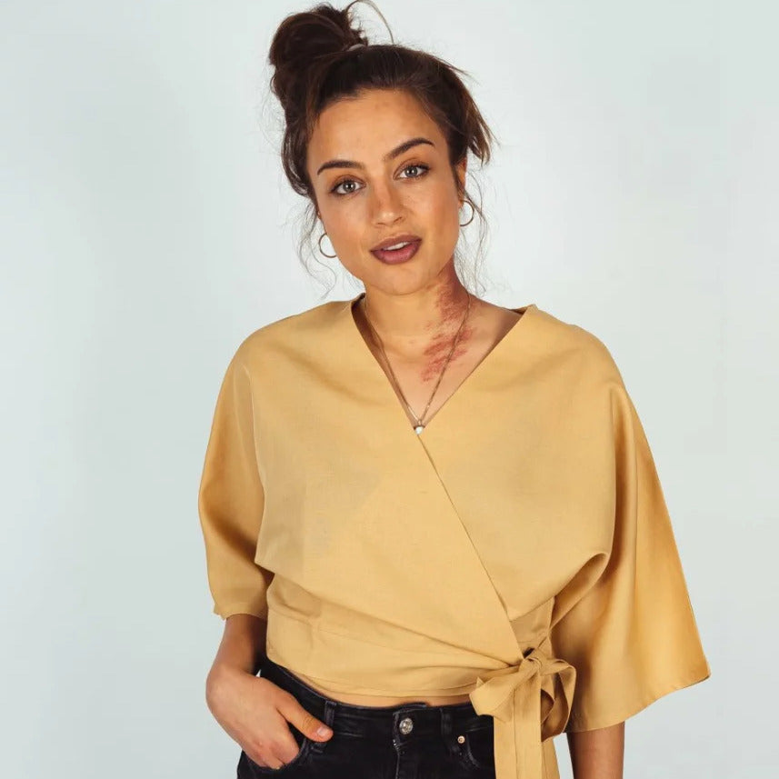 Noorlys Damen Bluse "ELEA" - Sand
