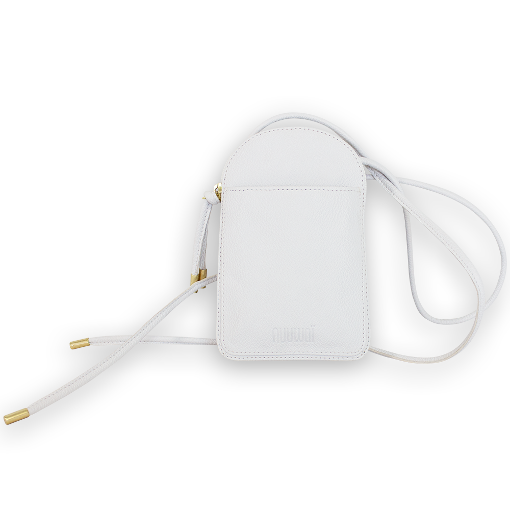 nuuwaï Vegane Neck Bag "KINE" Almond Milk