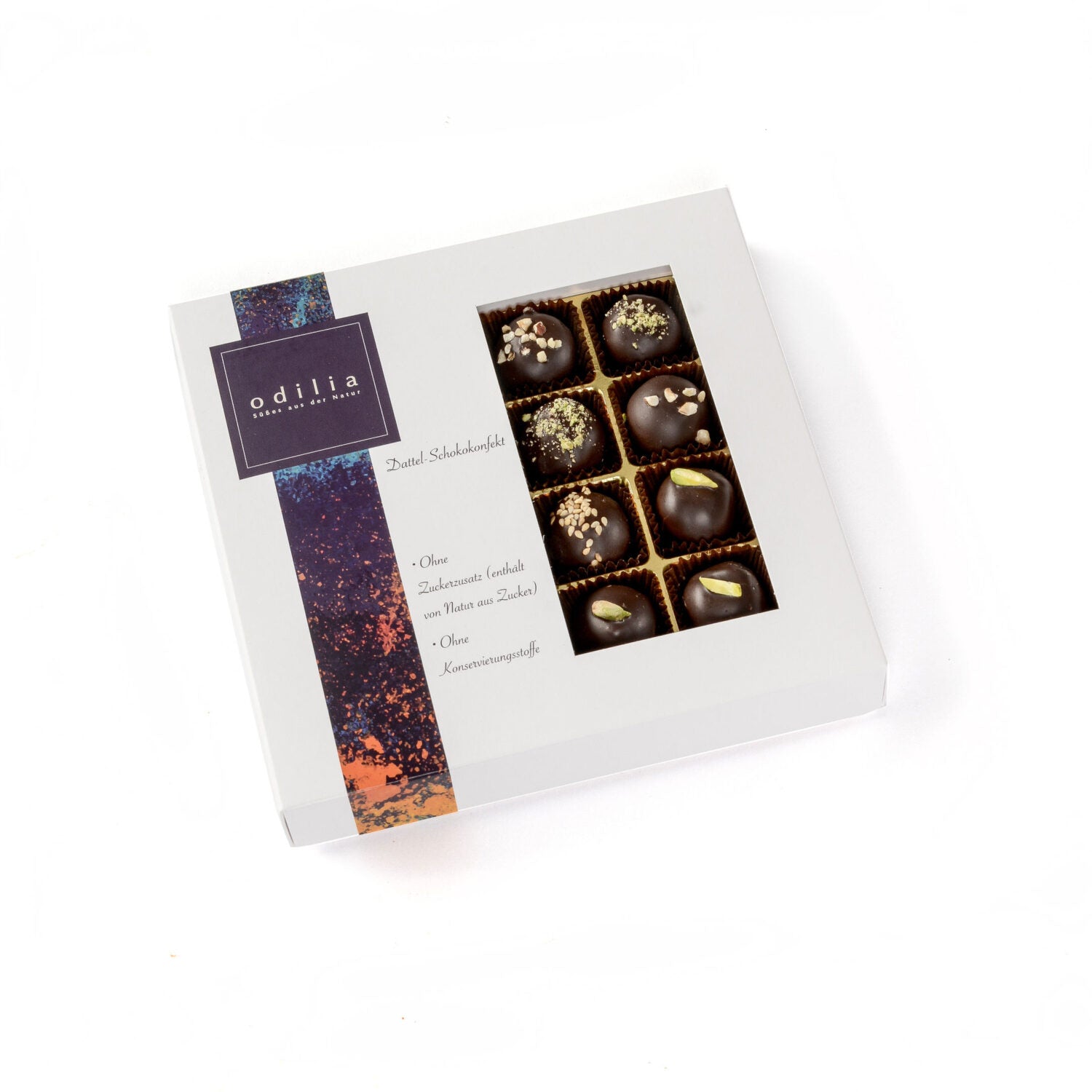 odilia Bio Dattel-Pralinen 16er-Box
