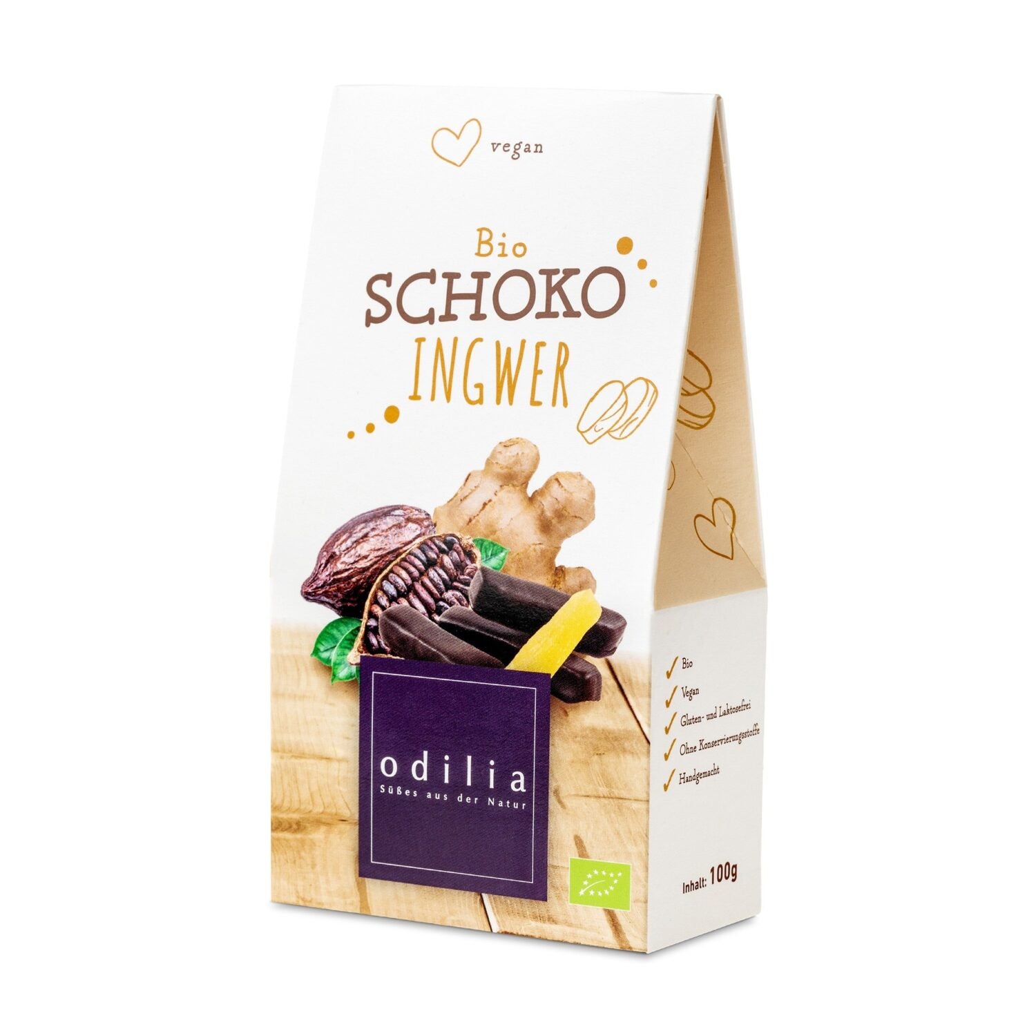 odilia Bio Schoko Ingwer