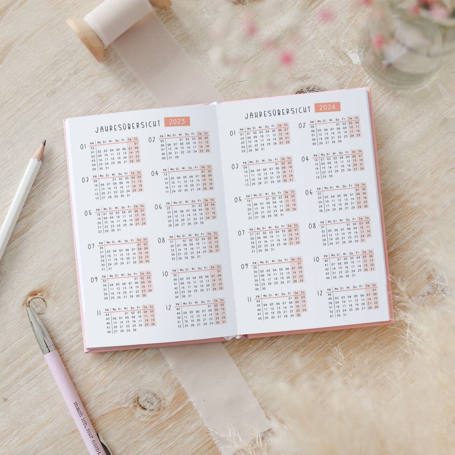 odernichtoderdoch Taschenkalender 2023 | A6 "Terminsammler"