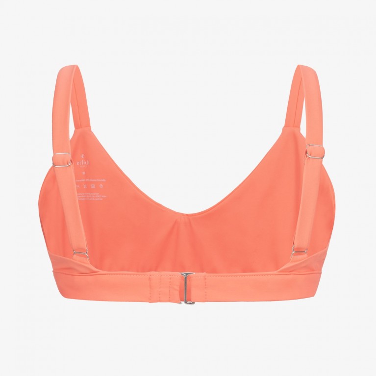 erlich textil Bikinitop Triangel "Pia" koralle