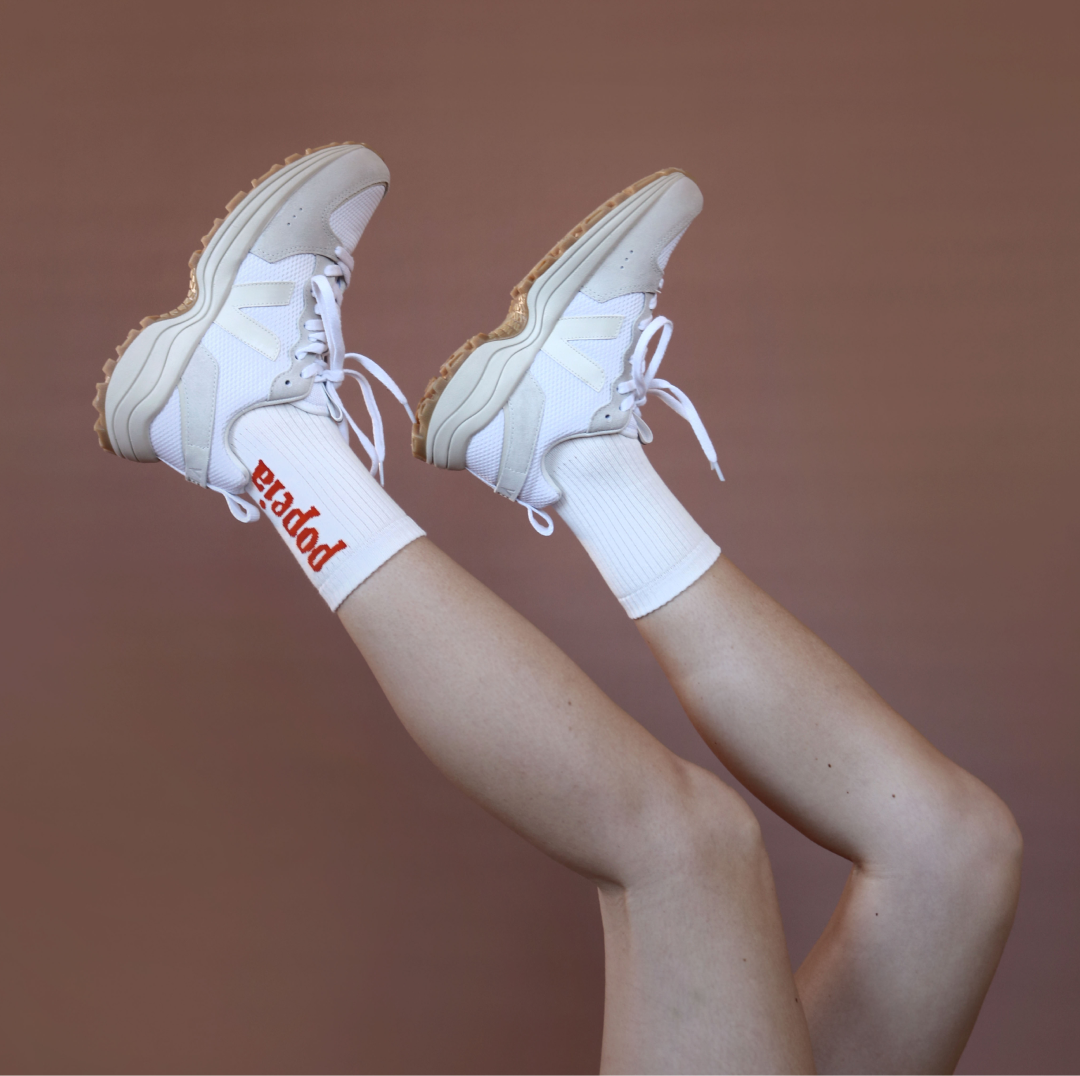 popeia Socken The Bold aus Bio-Baumwolle - off-white_4