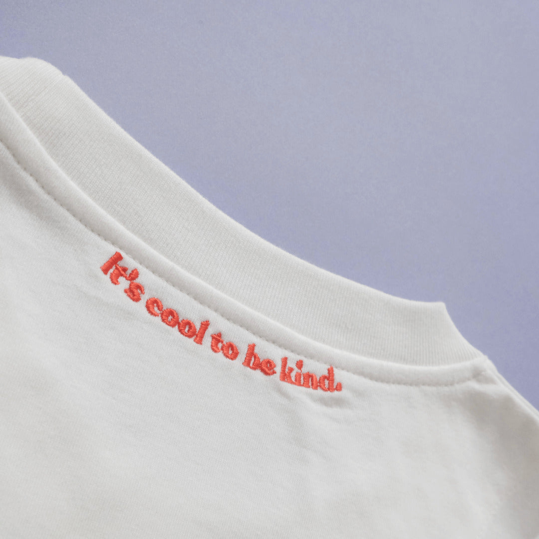 Popeia T-Shirt aus Bio-Baumwolle - Off-white