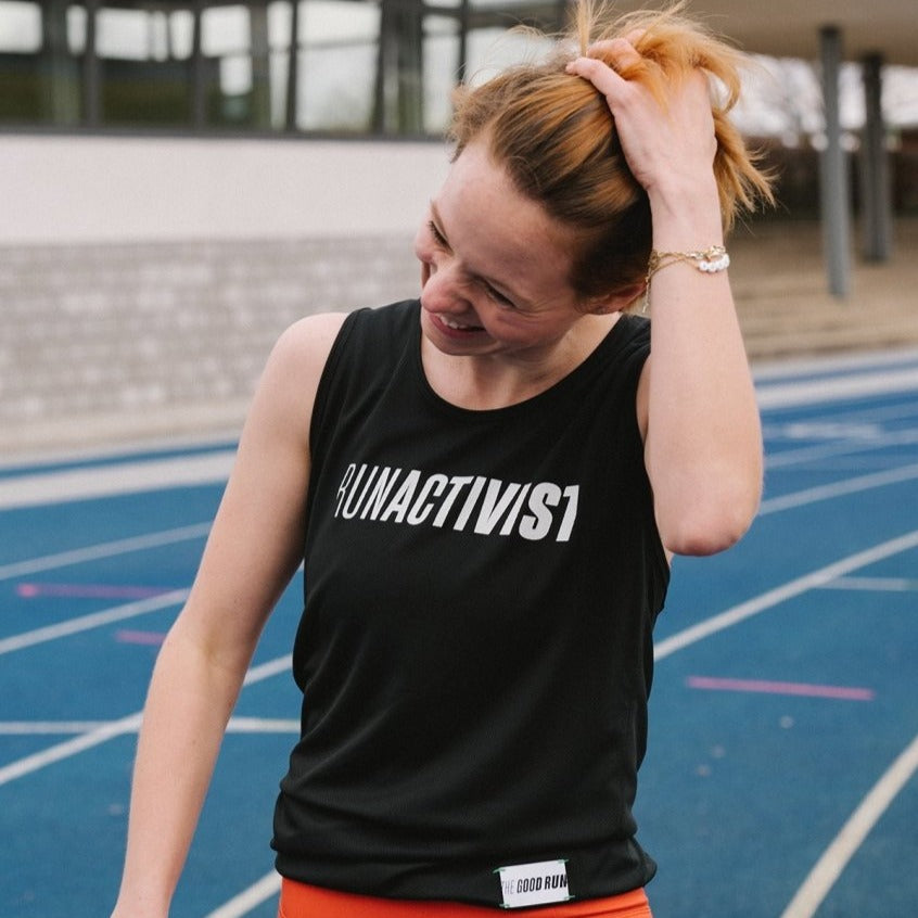The Good Run Singlet "RUNACTIVIST"
