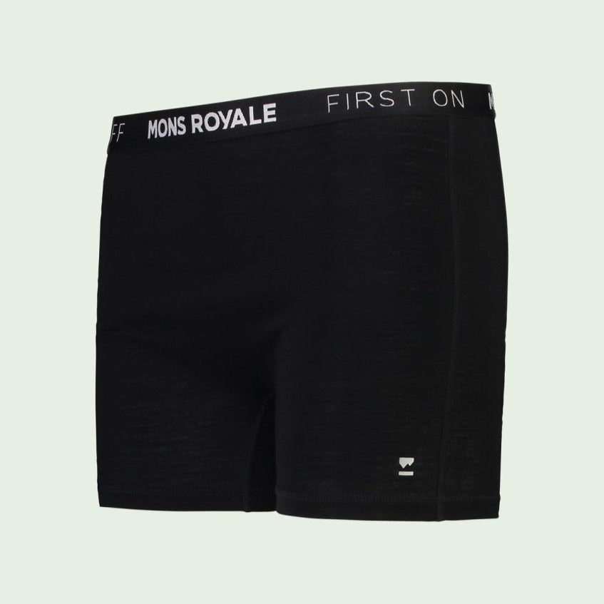 Mons Royale Boxershorts "Hold 'em" S Black