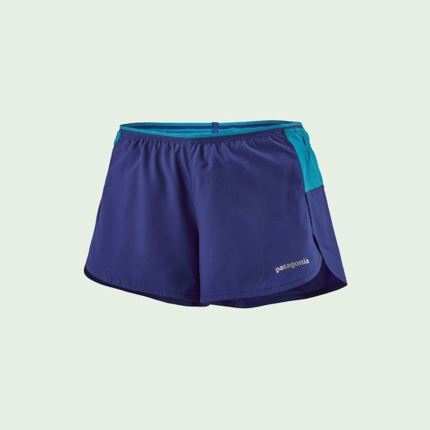 Patagonia Damen Laufshorts Strider Pro Shorts Cobalt Blue