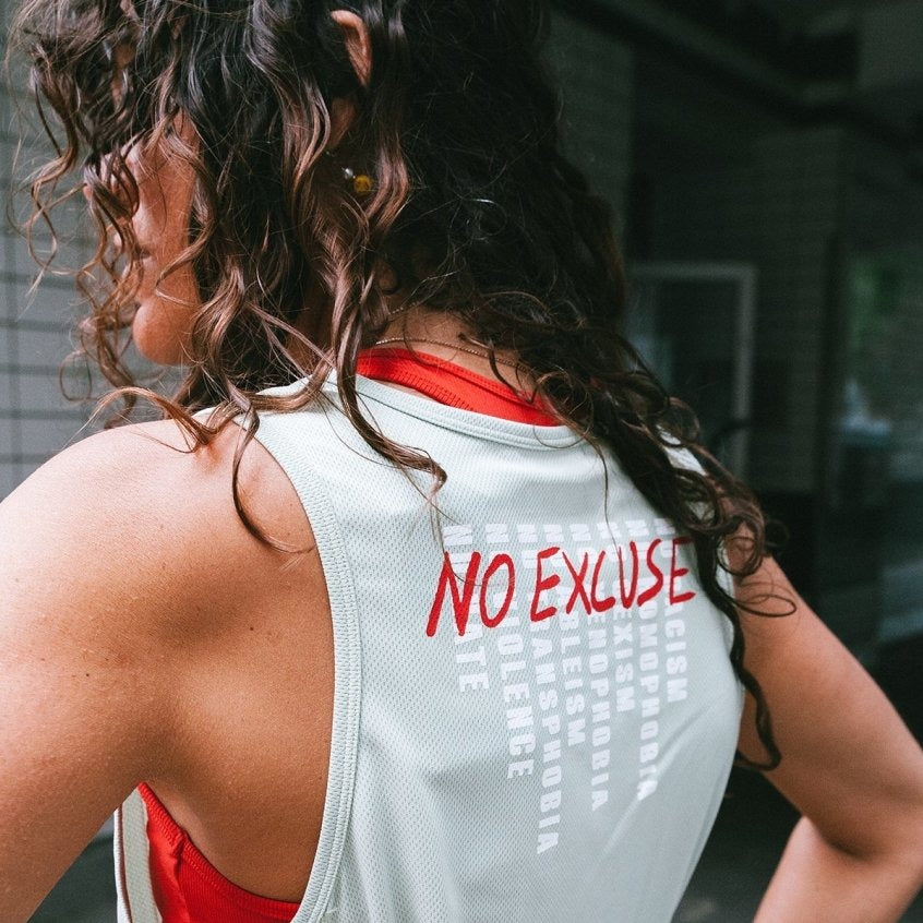 The Good Run Singlet "NO EXCUSE"