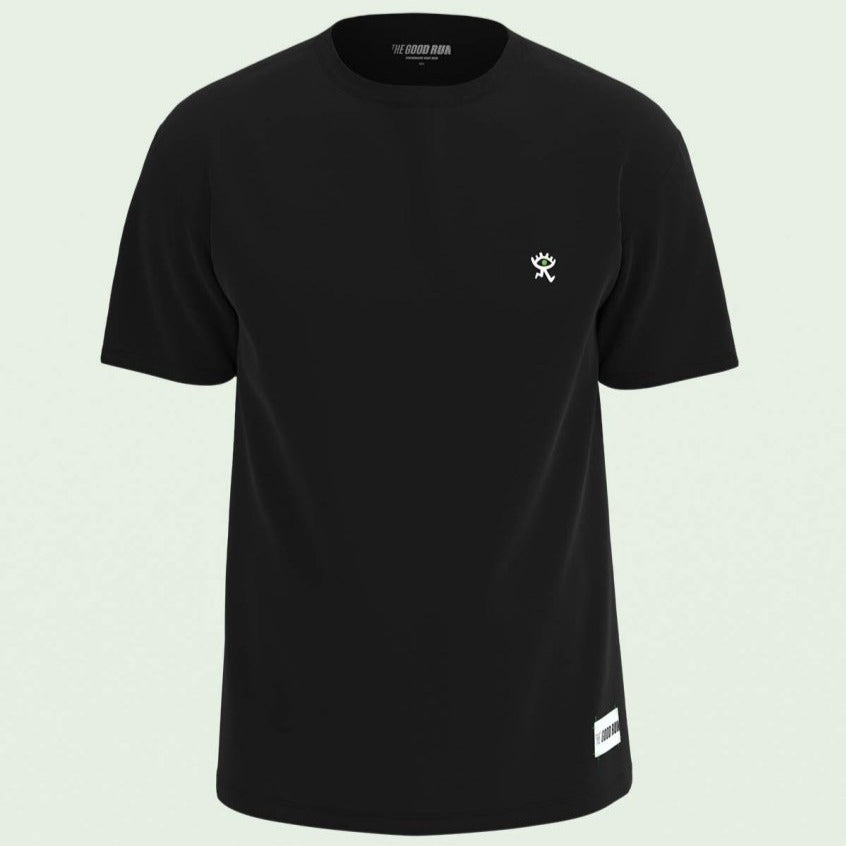 The Good Run T-Shirt "TGR" Black