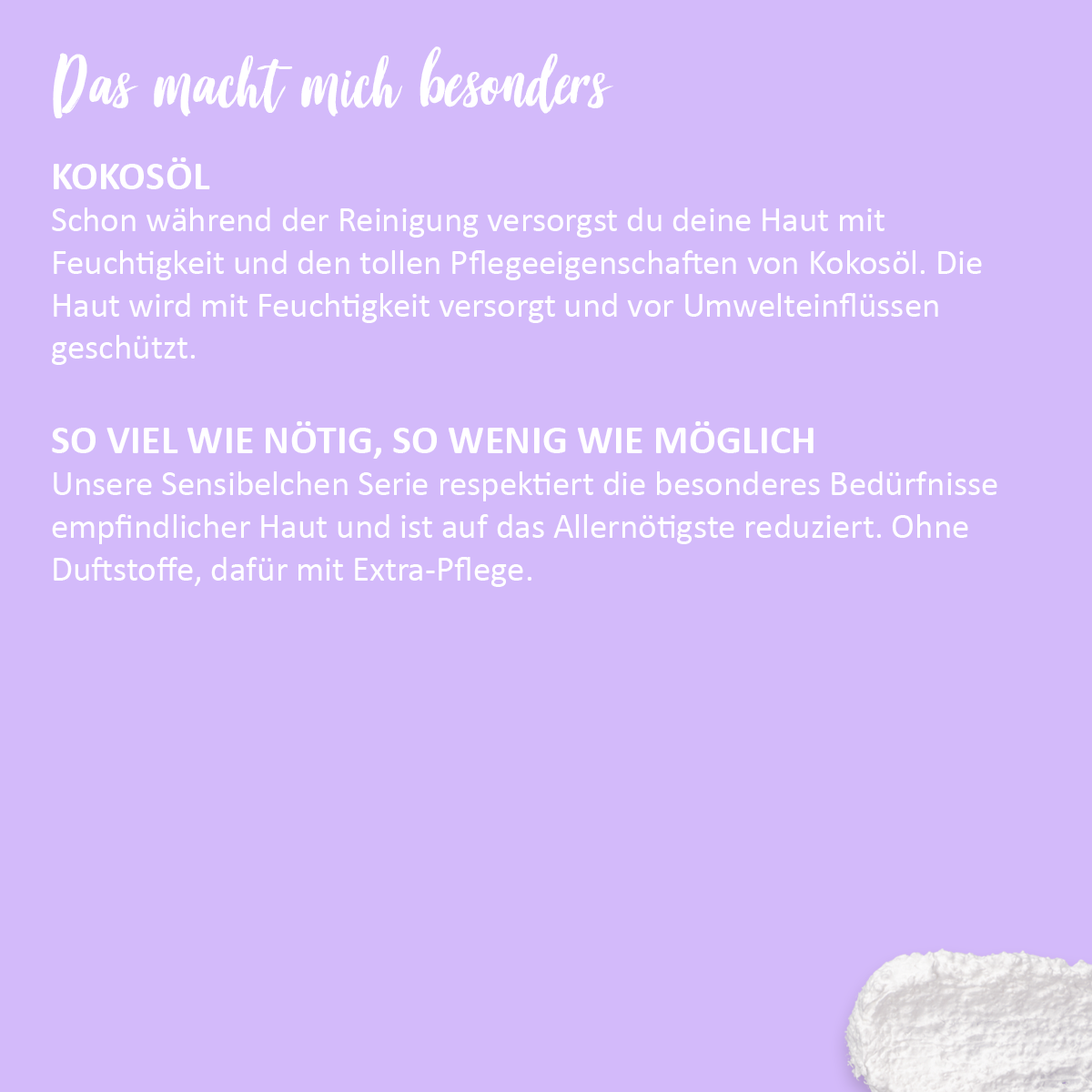puremetics 2in1 Dusch-Fluff Sensibelchen 150 g_5