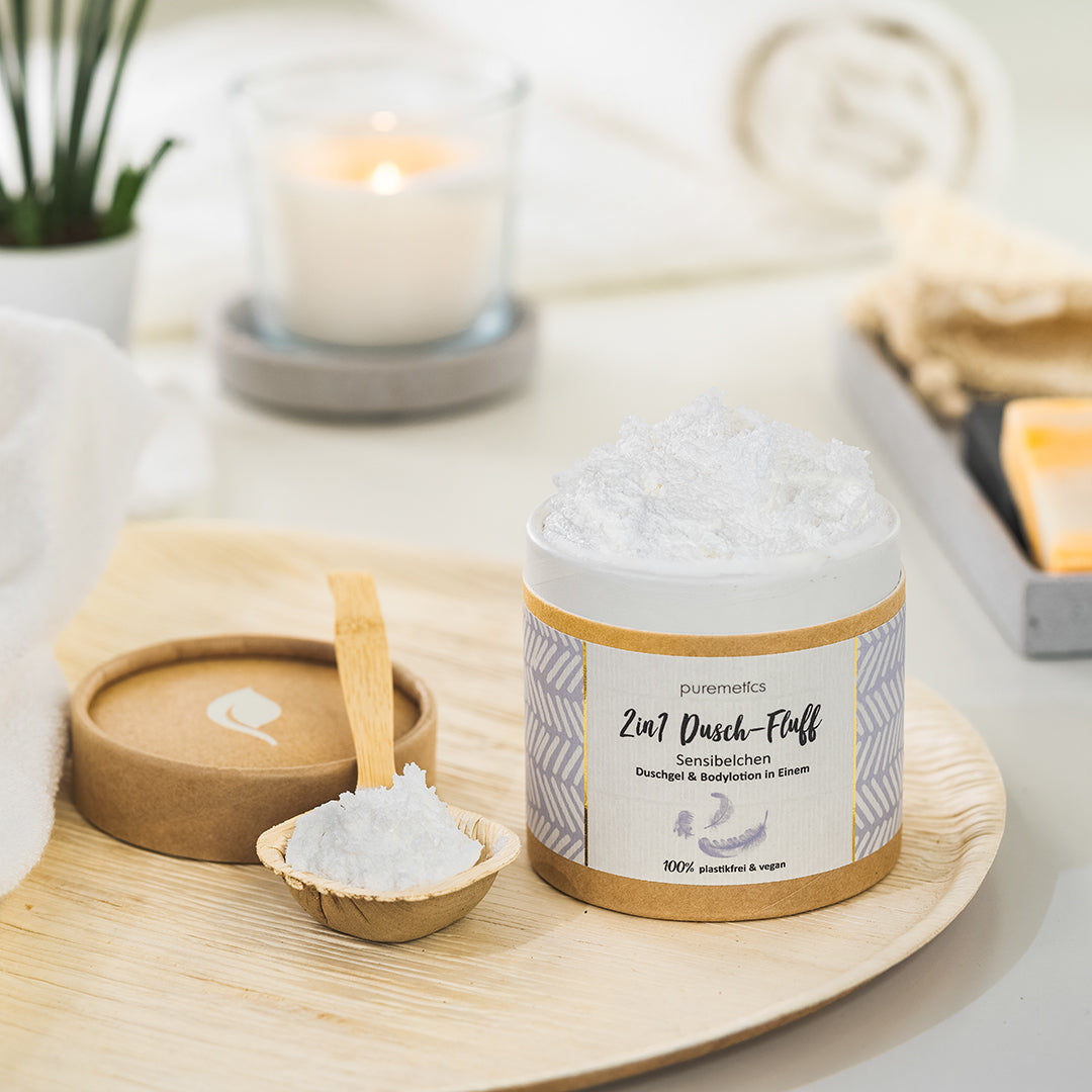 puremetics 2in1 Dusch-Fluff Sensibelchen 150 g_7