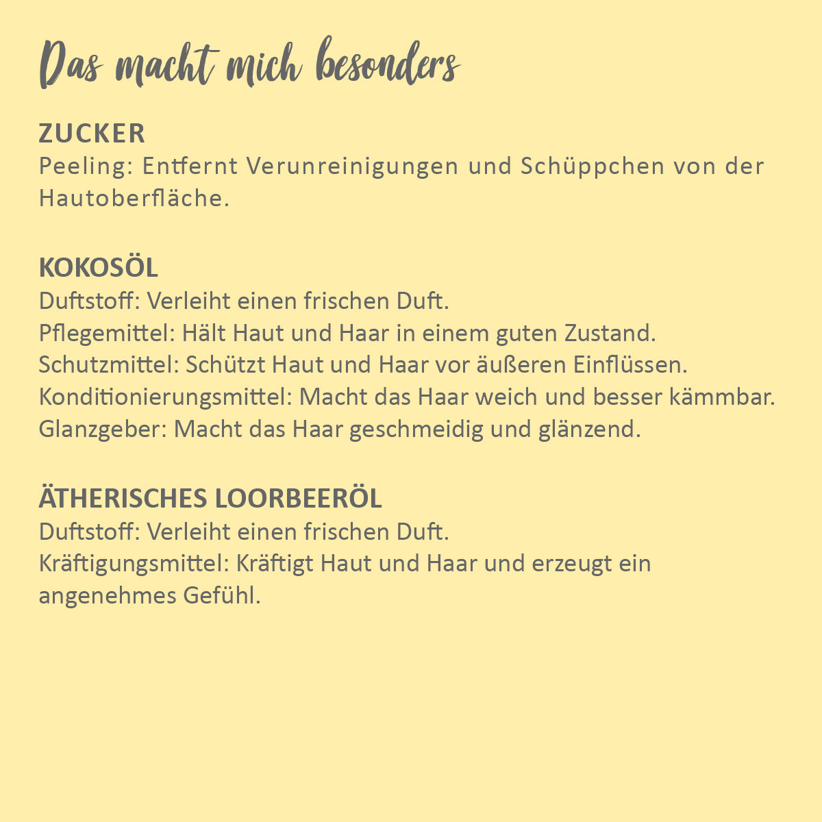 puremetics 3in1 Dusch-Fluff "Vanillekipferl" 250 g