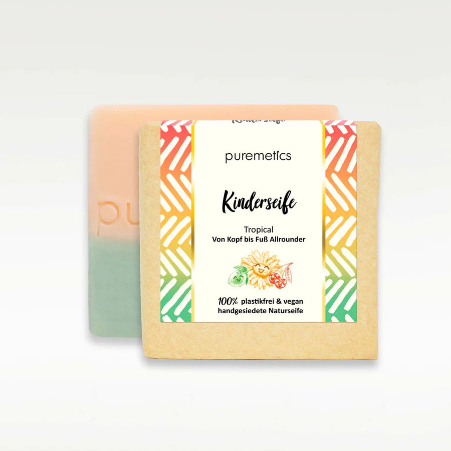 puremetics Kinderseife "Tropical" 60 g