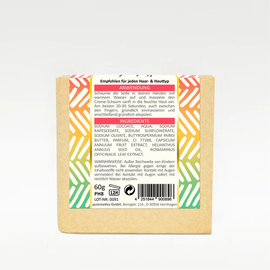 puremetics Kinderseife "Tropical" 60 g