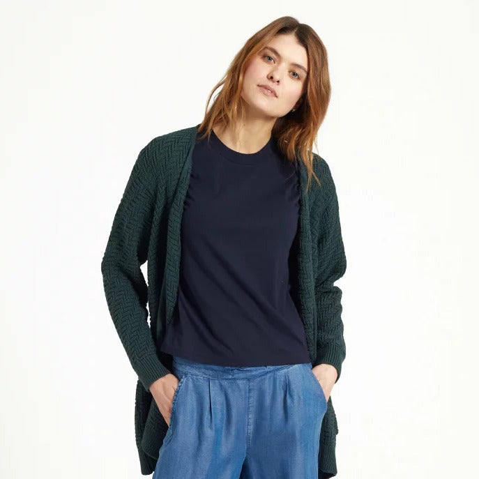 recolution Damen T-Shirt "LILY" - Dark Navy