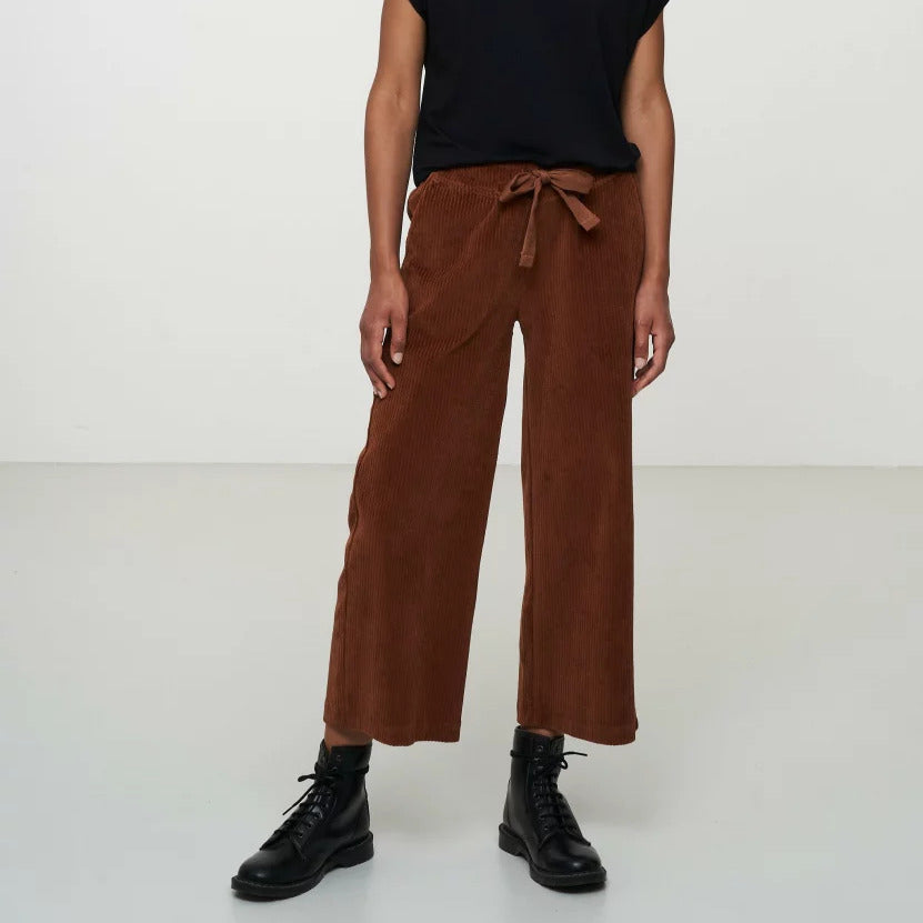 recolution Damen Cordhose Culotte "BASIL" - Cinnamon Orange