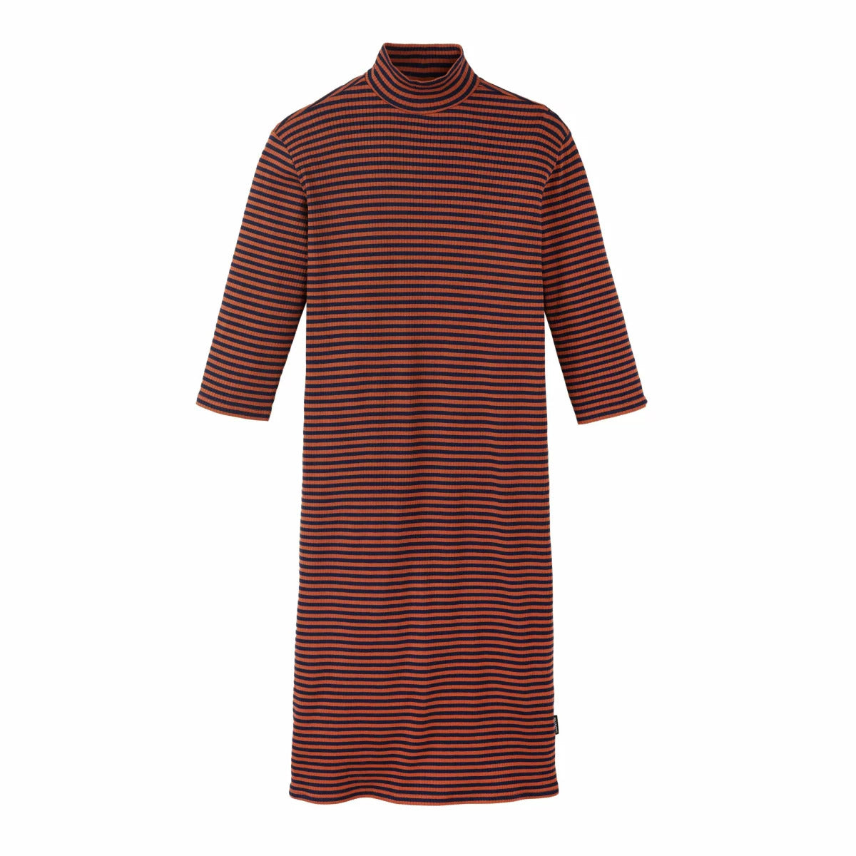 recolution Damen Kleid "DANDELION" - Dark Navy - Roasted Orange