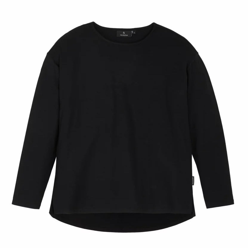 recolution Damen Longsleeve "FUCHSIA" - Black