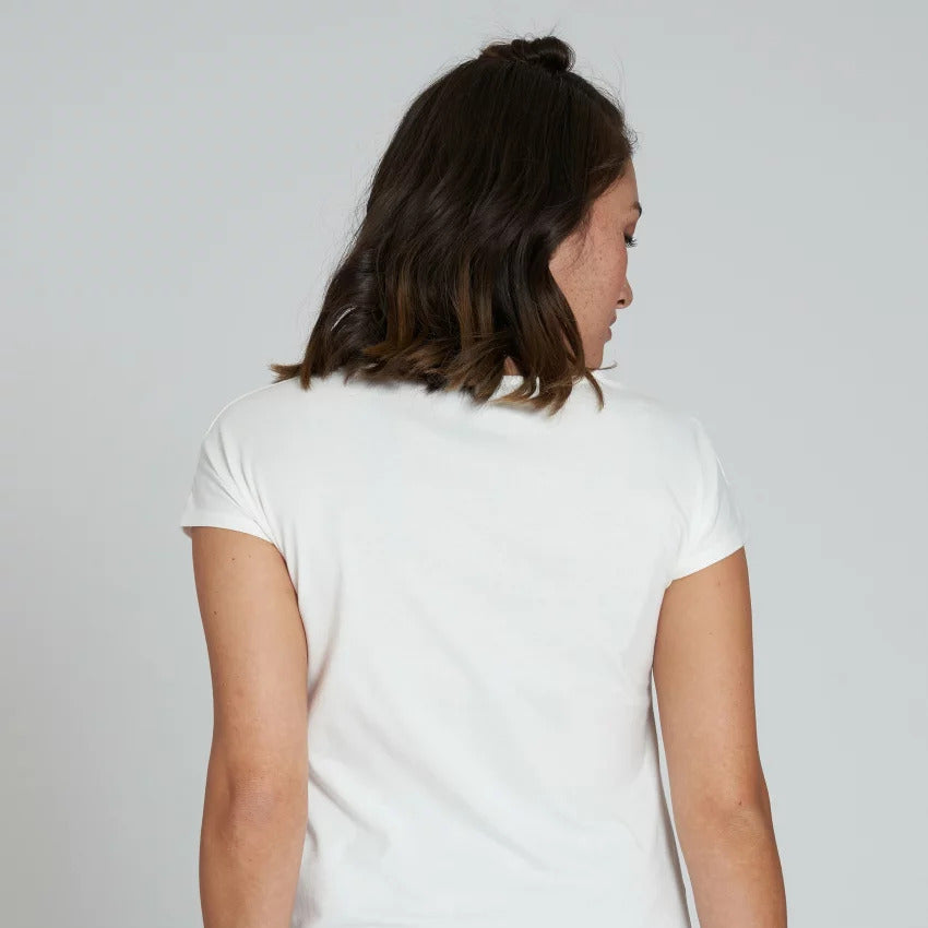 recolution Damen T-Shirt "CASUAL" - White