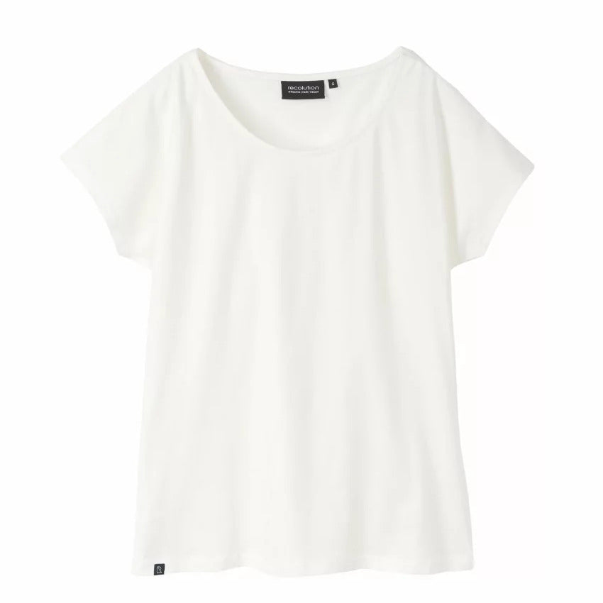 recolution Damen T-Shirt "CASUAL" - White