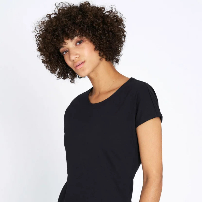 recolution Damen T-Shirt "CASUAL" - Black