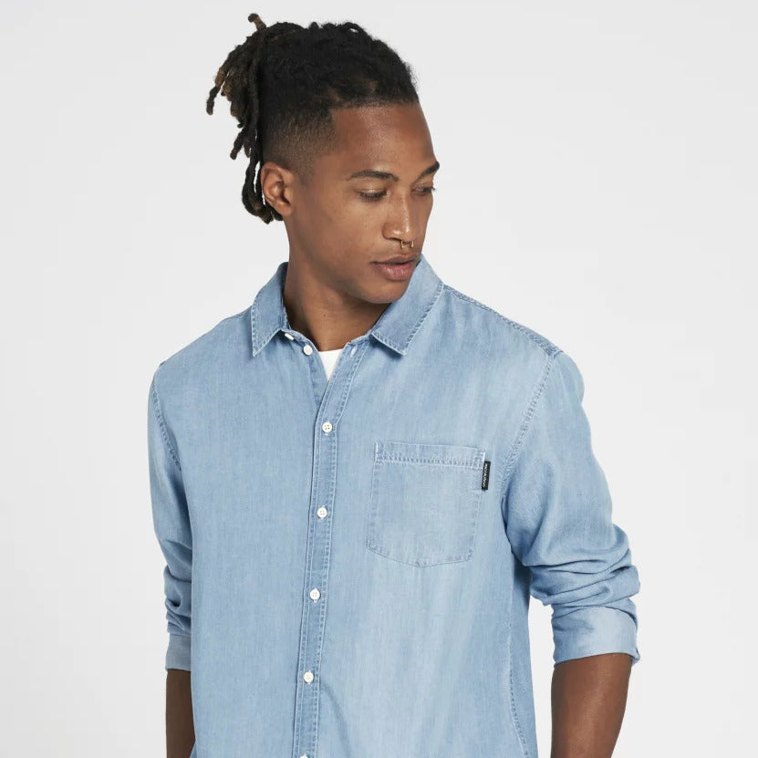 recolution Hemd "TIMOTHY" - Denim Blue