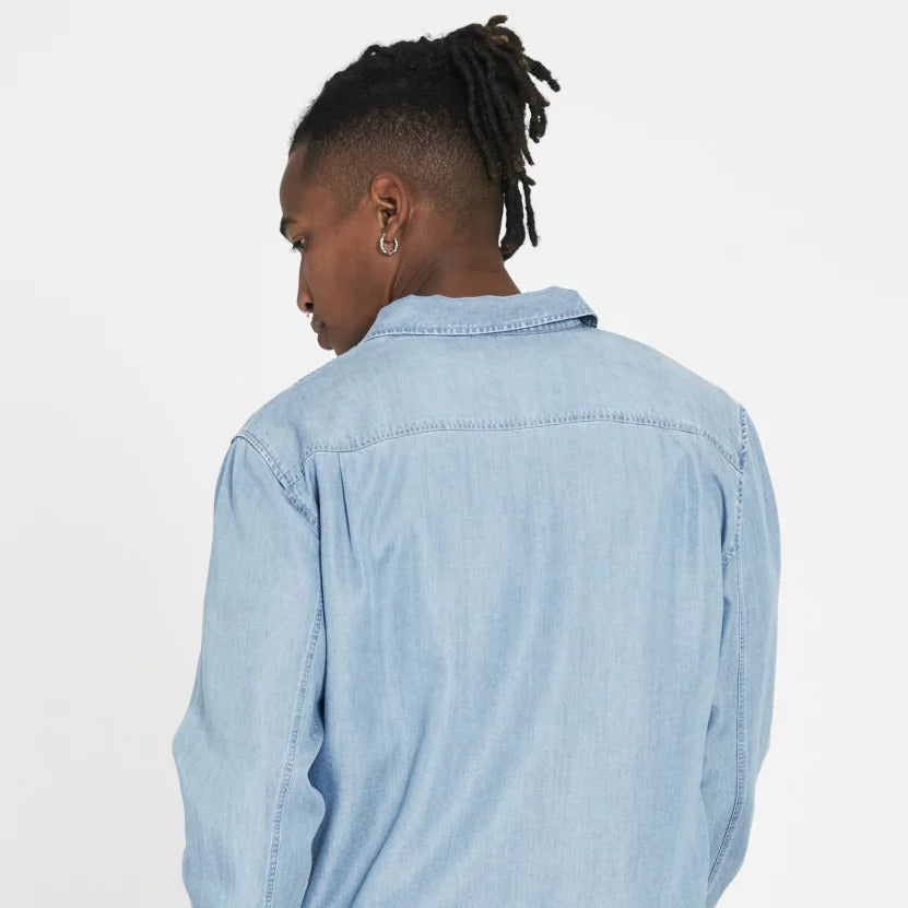 recolution Hemd "TIMOTHY" - Denim Blue