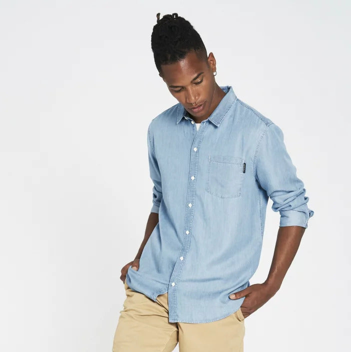recolution Hemd "TIMOTHY" - Denim Blue